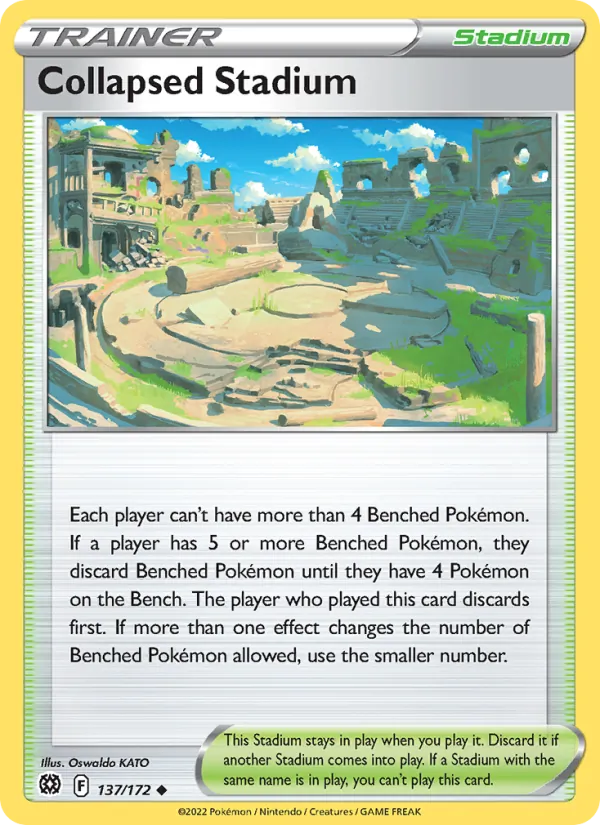 Collapsed Stadium full card art