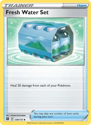 Fresh Water Set #139 · Brilliant Stars Pokémon card