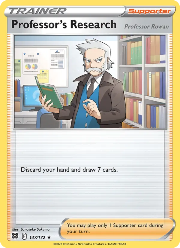 Professor's Research full card art