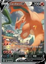 Charizard V #154/172 · Brilliant Stars Pokémon card