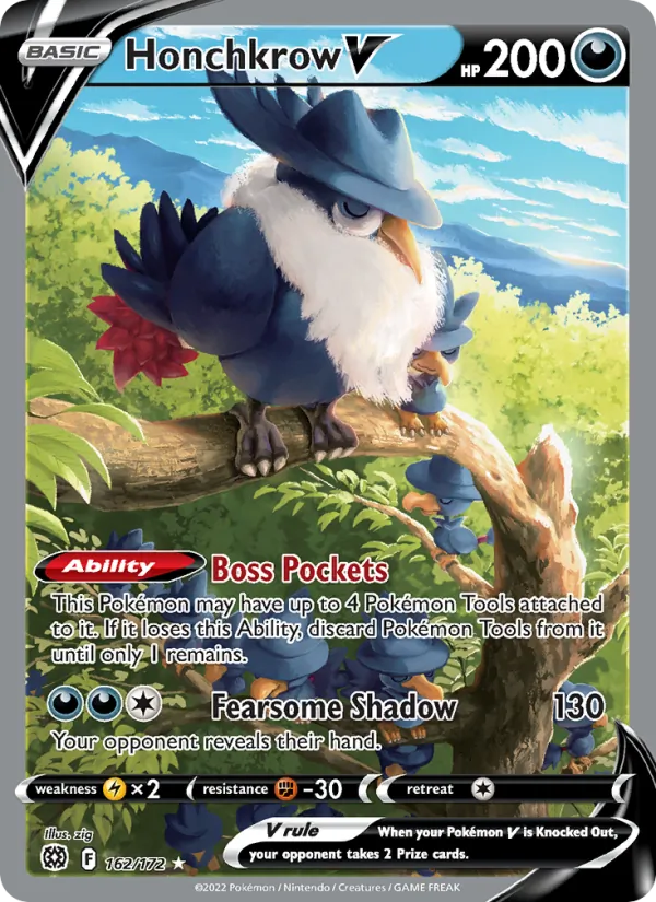 Honchkrow V full card art