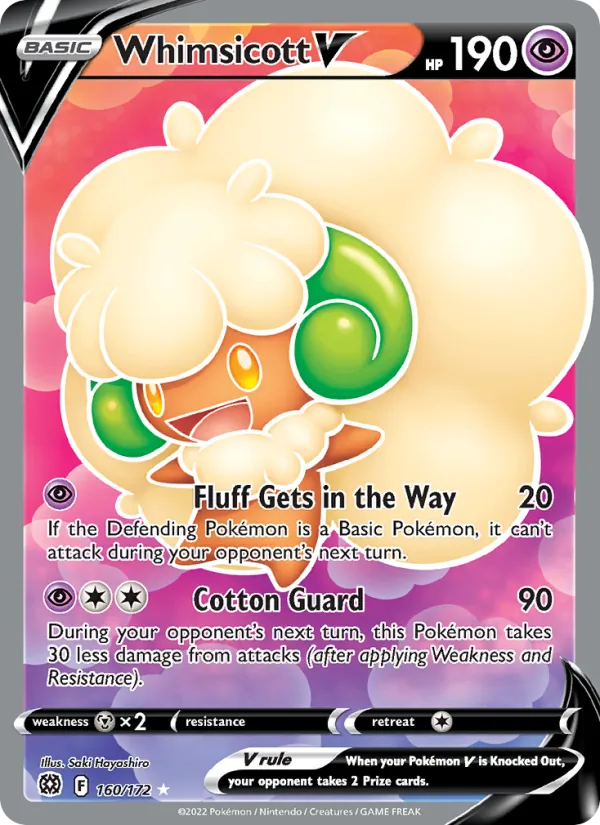 Whimsicott V full card art