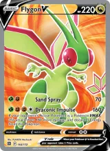 Flygon V · Brilliant Stars Pokémon card