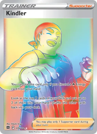 Kindler #179 · Brilliant Stars Pokémon card