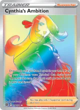 Cynthia's Ambition · Brilliant Stars Pokémon card