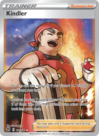 Kindler #170 · Brilliant Stars Pokémon card
