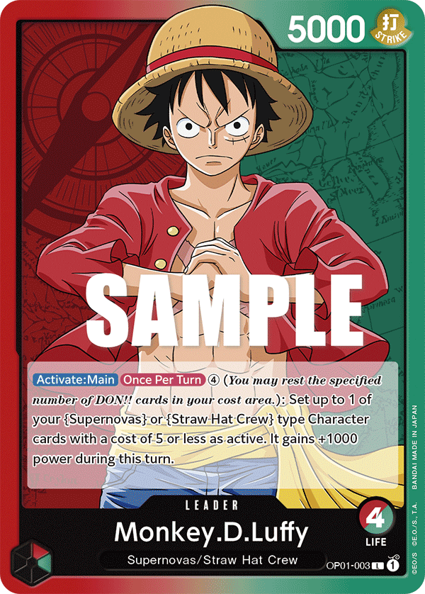 Monkey.D.Luffy full card art