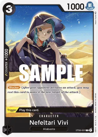 Nefeltari Vivi #ST08-007 · ST-08: Starter Deck 8 Monkey.D.Luffy One Piece card