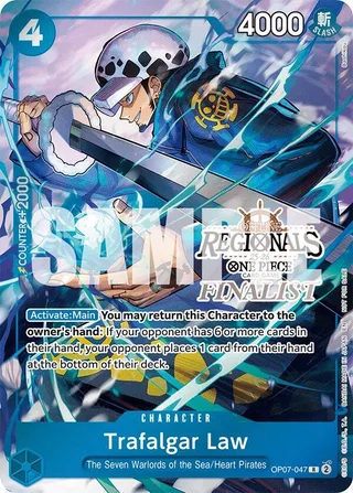 Trafalgar Law (Offline Regional Finalist Card Set 2025 Vol.2) #OP07-047-offline-regional-finalist-card-set-2025-vol-2 · One Piece Promotion Cards One Piece card