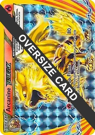 Arcanine BREAK - XY180 (XY Black Star Promos) #XY180 · Jumbo cards Pokémon card