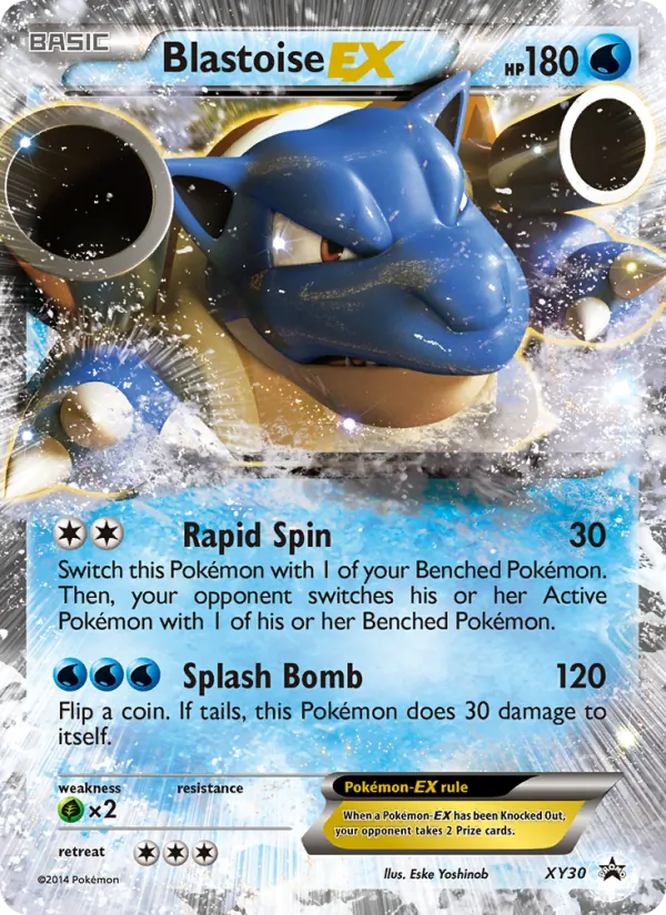 Blastoise EX full card art