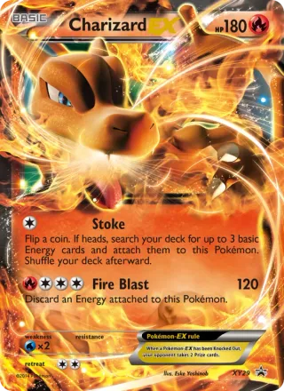 Charizard EX #XY29 · XY Black Star Promos Pokémon card