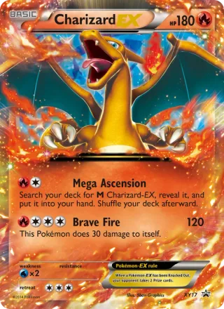 Charizard EX #XY17 · XY Black Star Promos Pokémon card
