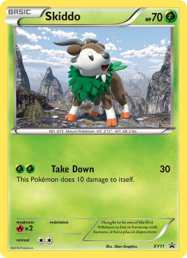 Skiddo full card art