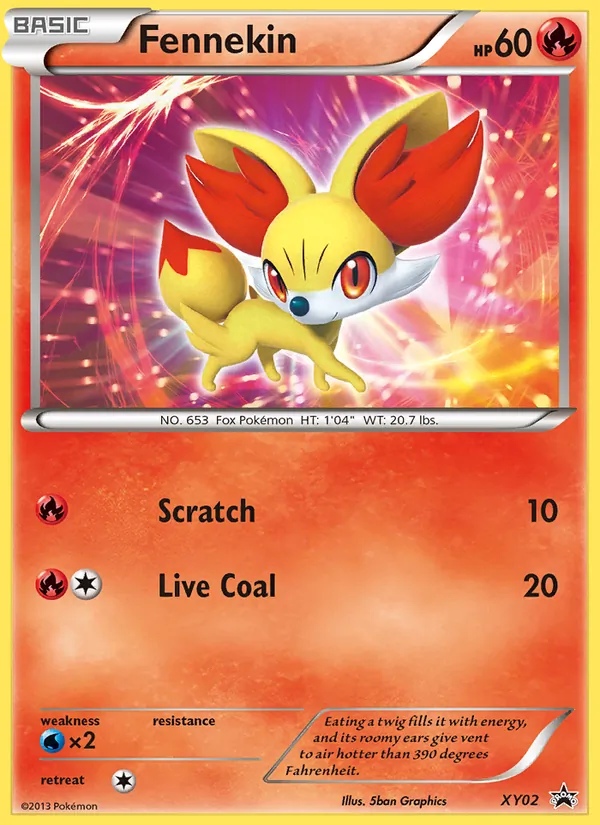 Fennekin full card art