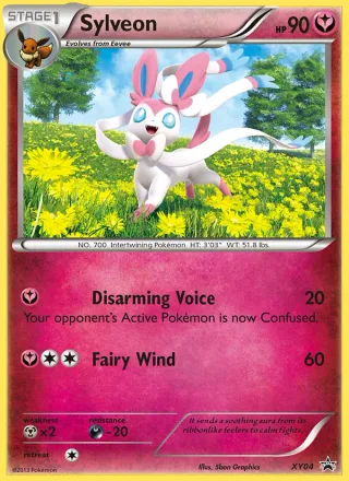 Sylveon #XY04 · XY Black Star Promos Pokémon card