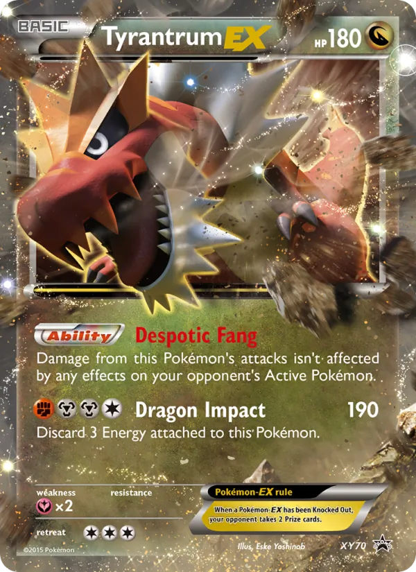 Tyrantrum EX full card art