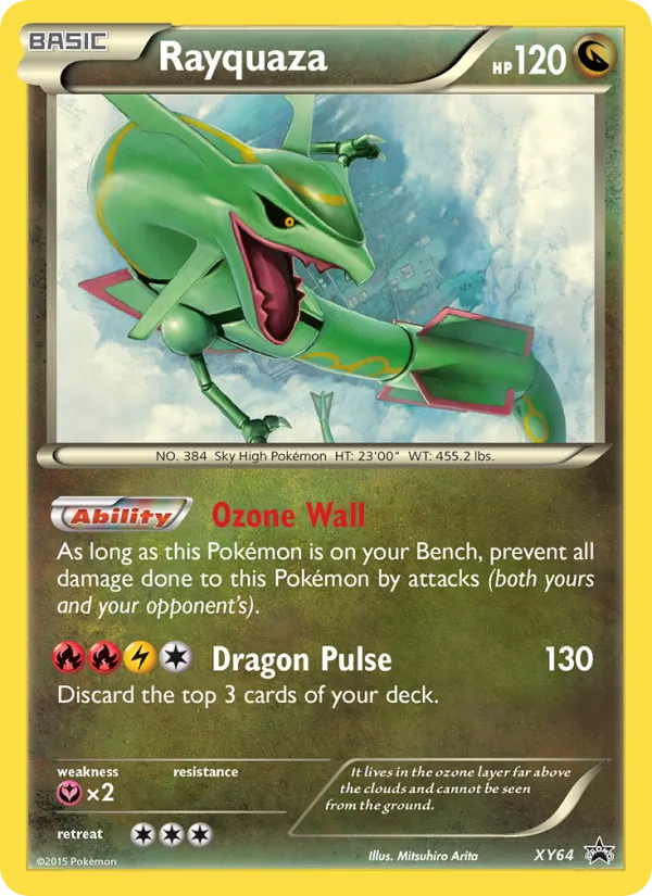 Rayquaza full card art
