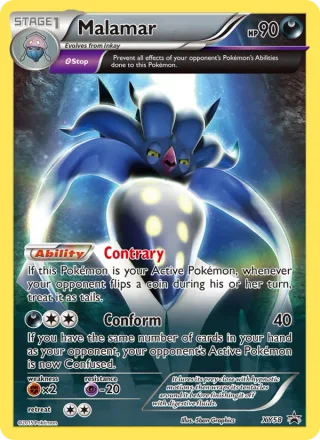 Malamar #XY58 · XY Black Star Promos Pokémon card