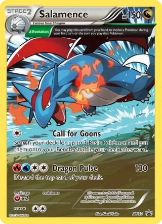 Salamence #XY59 · XY Black Star Promos Pokémon card