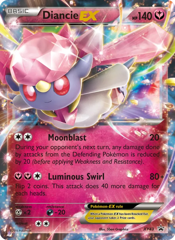 Diancie EX full card art