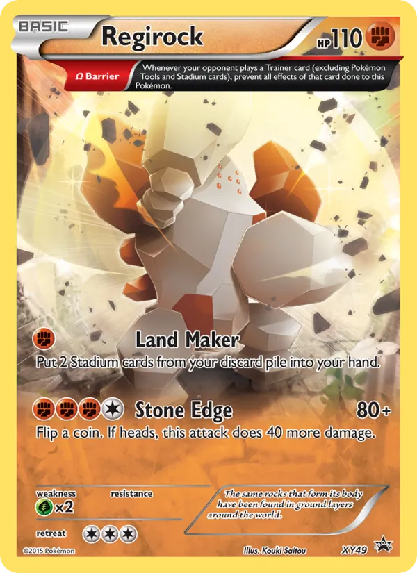 Regirock full card art