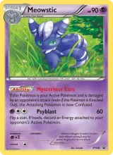 Meowstic · XY Black Star Promos Pokémon card