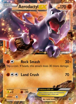 Aerodactyl EX #XY97 · XY Black Star Promos Pokémon card