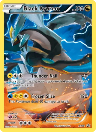Black Kyurem #XY80 · XY Black Star Promos Pokémon card
