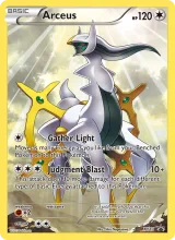 Arceus · XY Black Star Promos Pokémon card