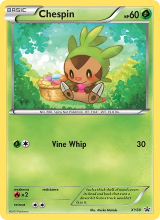 Chespin #XY88 · XY Black Star Promos Pokémon card