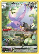 Hisuian Goodra · Crown Zenith Galarian Gallery Pokémon card