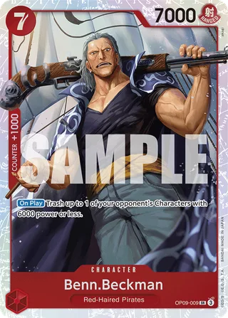 Benn.Beckman #OP09-009 · Emperors in the New World One Piece card