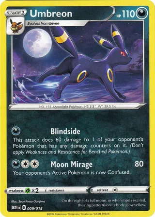Umbreon #9 · McDonald's Collection 2024 Pokémon card