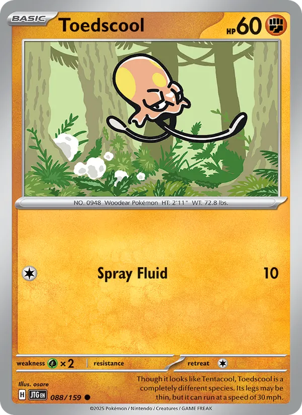 Toedscool full card art