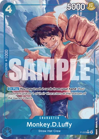Monkey.D.Luffy (Premium Card Collection -Live Action Edition-) #P-055-premium-card-collection-live-action-edition · One Piece Promotion Cards One Piece card