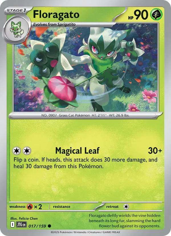 Floragato full card art
