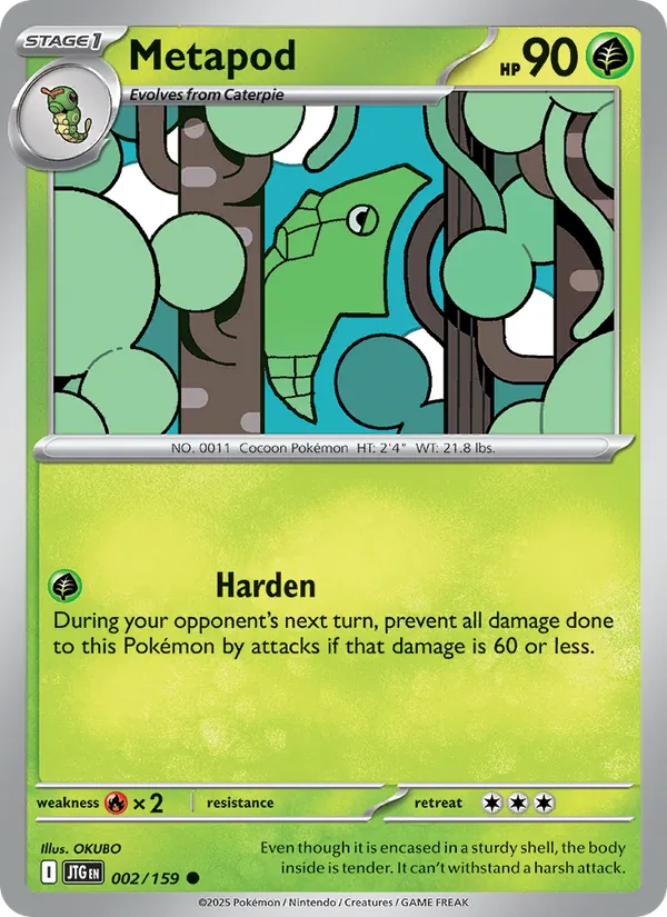 Metapod full card art