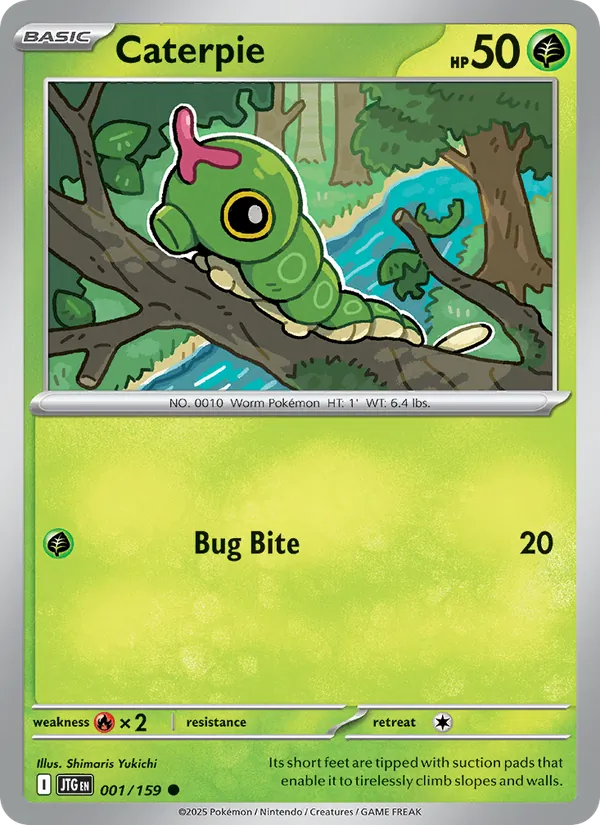 Caterpie full card art