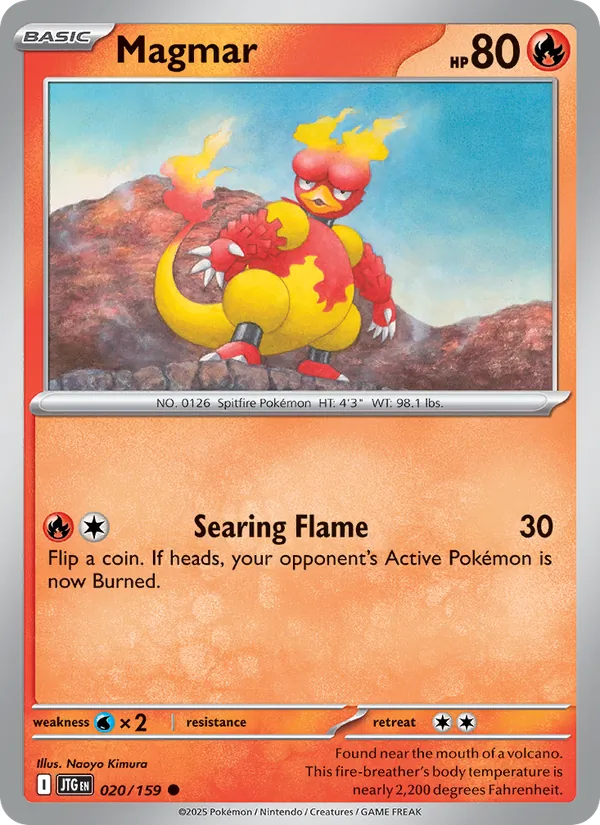 Magmar full card art
