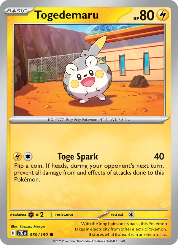 Togedemaru full card art
