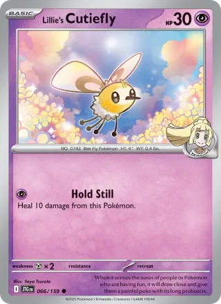 Lillie's Cutiefly #066 · Journey Together Pokémon card