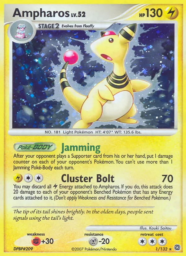 Ampharos full card art
