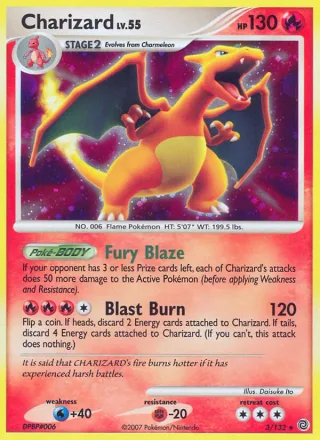 Charizard #3 · Secret Wonders Pokémon card