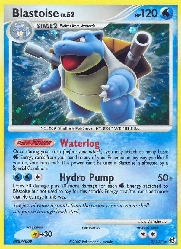 Blastoise full card art