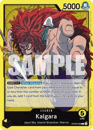 Kalgara #OP08-098 · Two Legends One Piece card