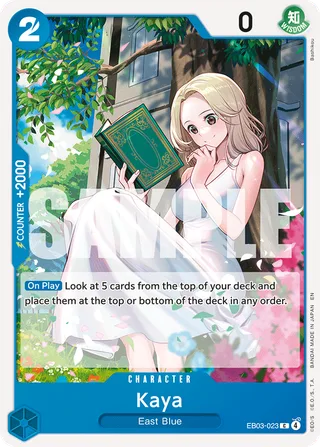 Kaya #EB03-023 · Extra Booster: One Piece Heroines Edition One Piece card
