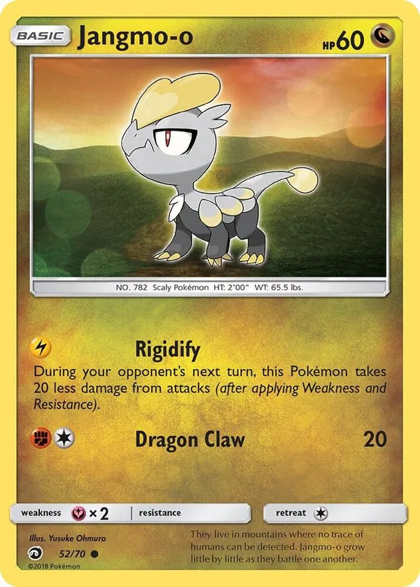 Jangmo-o full card art