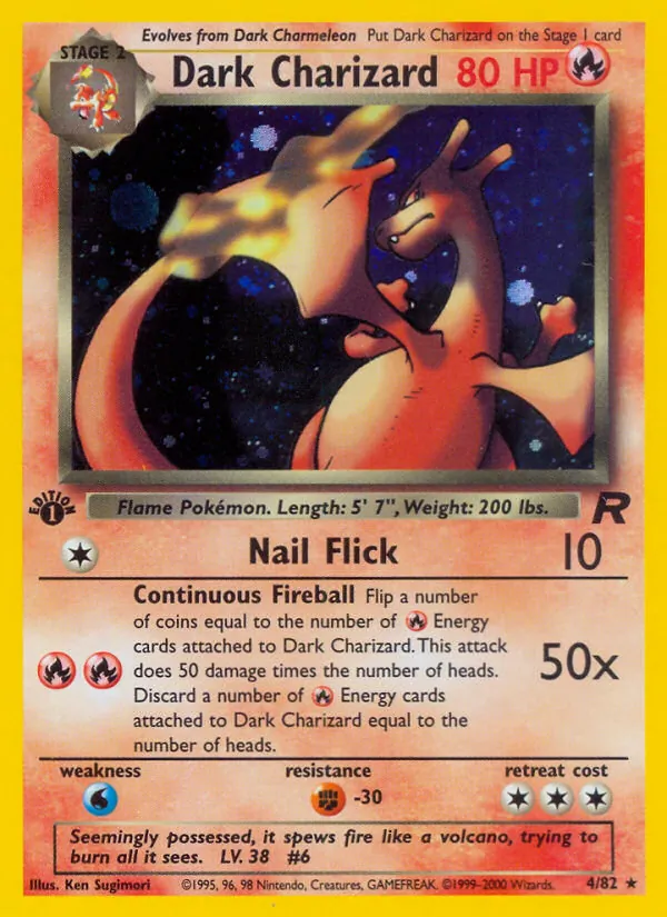 Dark Charizard full card art
