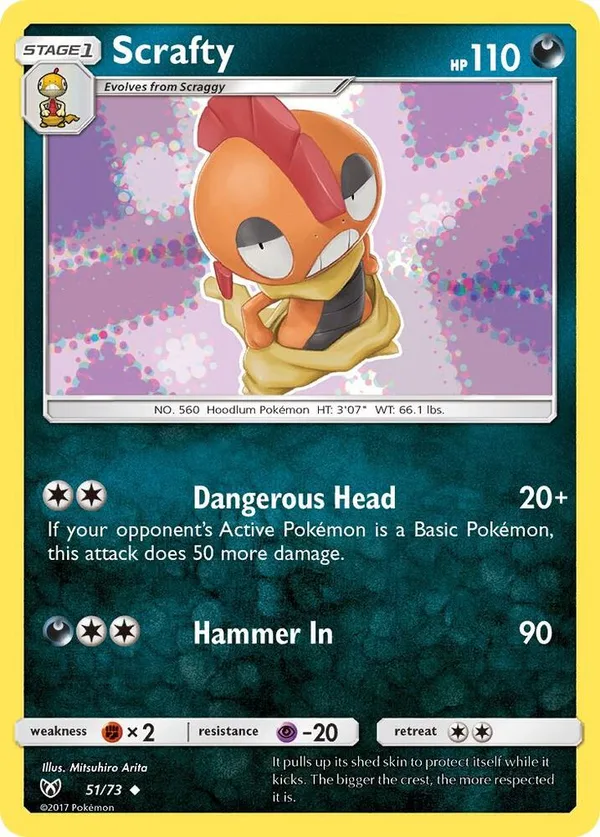 Scrafty full card art